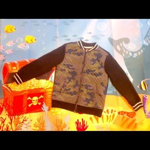 Camo Baseball Jacket